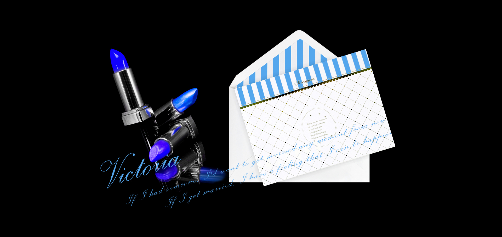 ヴィクトリア（ブルー）