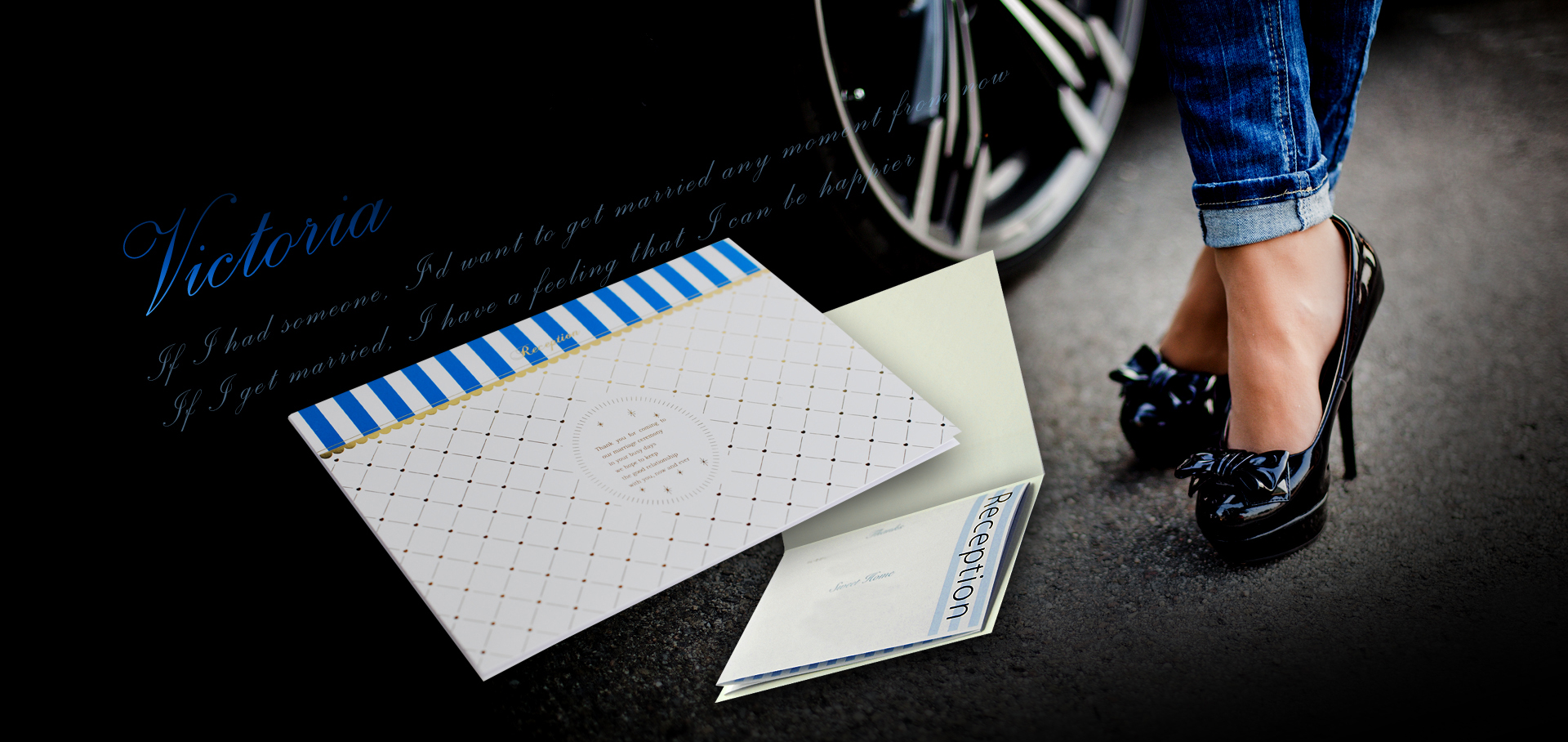 ヴィクトリア（ブルー）