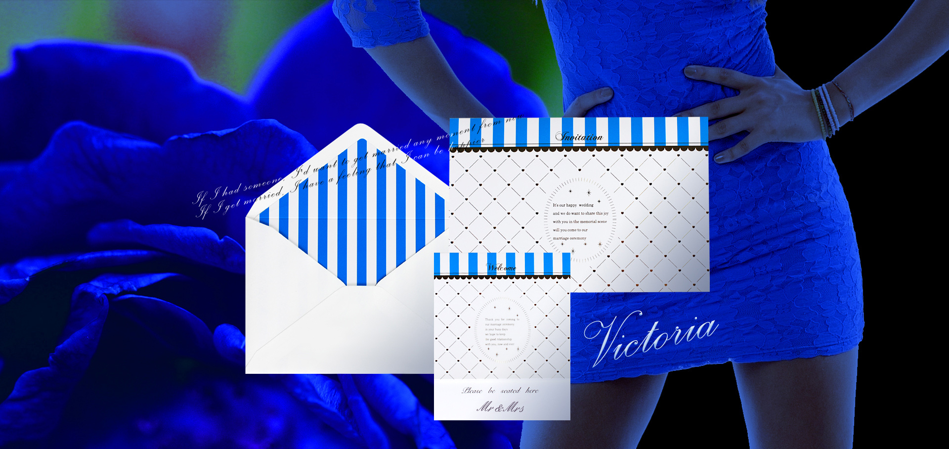 ヴィクトリア（ブルー）