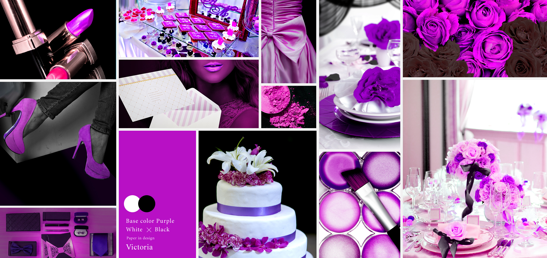 ヴィクトリア（パープル）