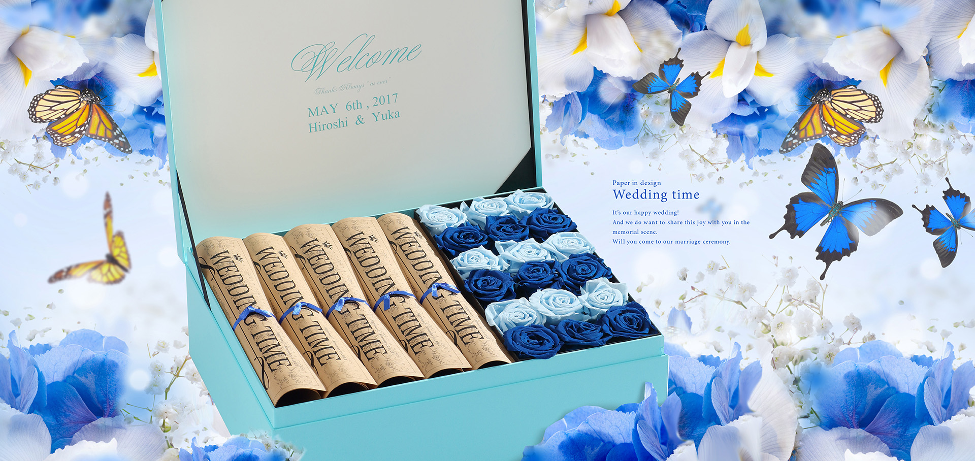 ウェディングタイム(ブルー) ウェディングタイム(ブルー)