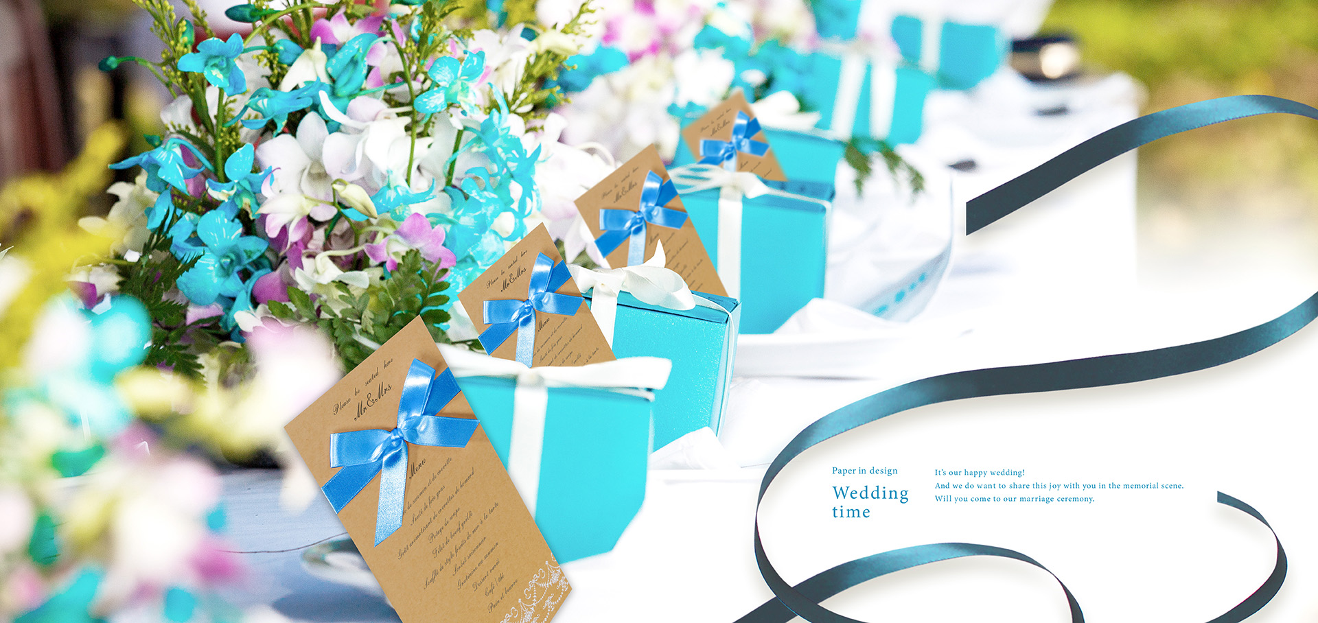 ウェディングタイム(ブルー) ウェディングタイム(ブルー)